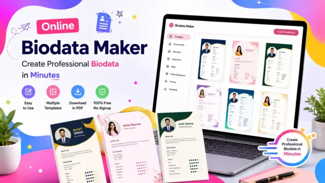 Online Biodata Maker – Create Professional Biodata in Minutes