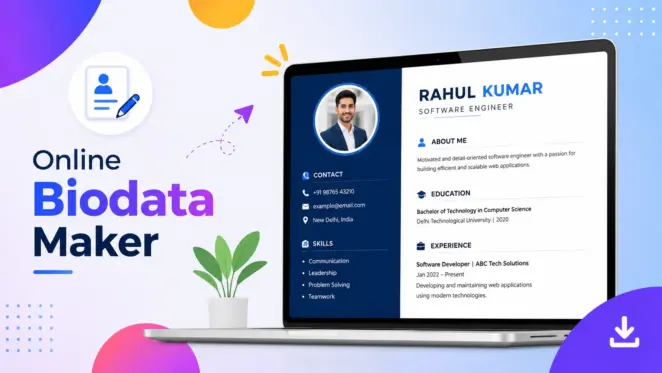 Online Biodata Maker – Create Free Biodata Instantly