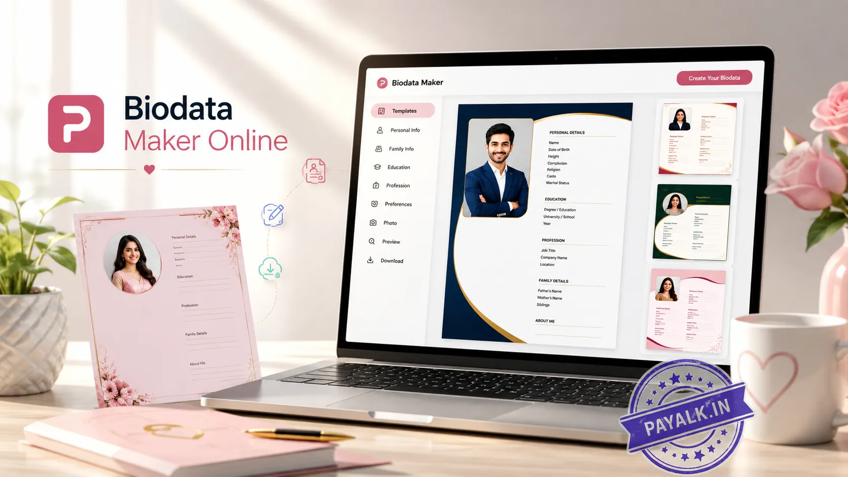 Free Online Biodata Maker – No Signup Needed